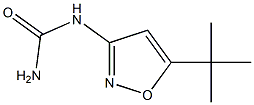 3-[5-(1,1-Dimethylethyl)-3-isoxazolyl]urea Struktur