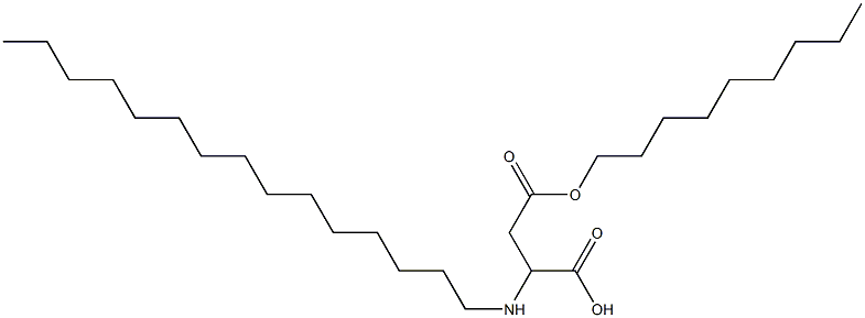 2-Pentadecylamino-3-(nonyloxycarbonyl)propionic acid