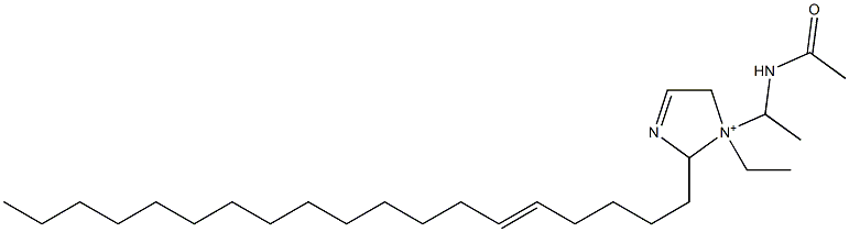 1-[1-(Acetylamino)ethyl]-1-ethyl-2-(5-nonadecenyl)-3-imidazoline-1-ium