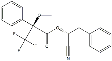 (S)-3,3,3-Trifluoro-2-methoxy-2-phenylpropanoic acid (R)-1-cyano-2-phenylethyl ester|