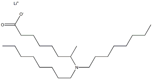 7-(Dioctylamino)octanoic acid lithium salt Structure