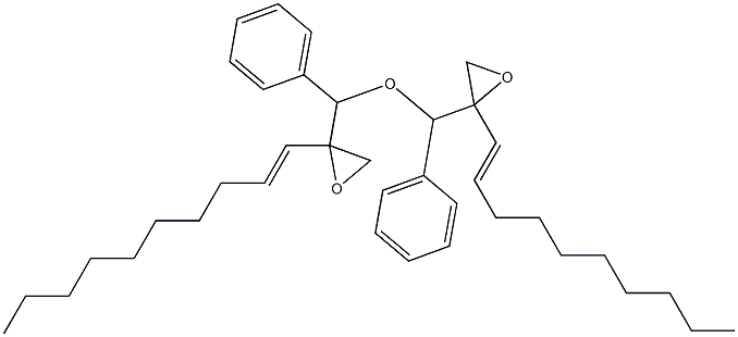2-(1-Decenyl)phenylglycidyl ether Struktur