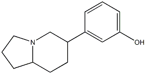 3-[(Octahydroindolizin)-6-yl]phenol