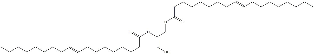 (-)-L-Glycerol 1,2-dielaidate Structure