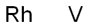 Vanadium rhodium Struktur