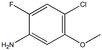 2-Fluoro-4-chloro-5-methoxyaniline Structure