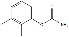 カルバミド酸2,3-キシリル 化学構造式