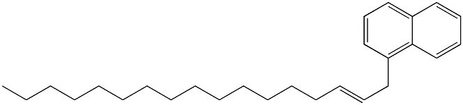 1-(2-Heptadecenyl)naphthalene Structure