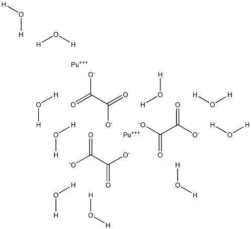 Plutonium(III) oxalate decahydrate