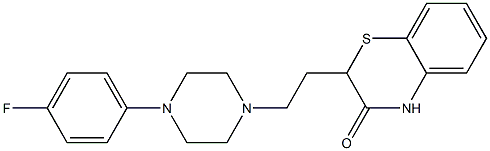 2-[2-[4-(4-Fluorophenyl)piperazin-1-yl]ethyl]-2H-1,4-benzothiazin-3(4H)-one