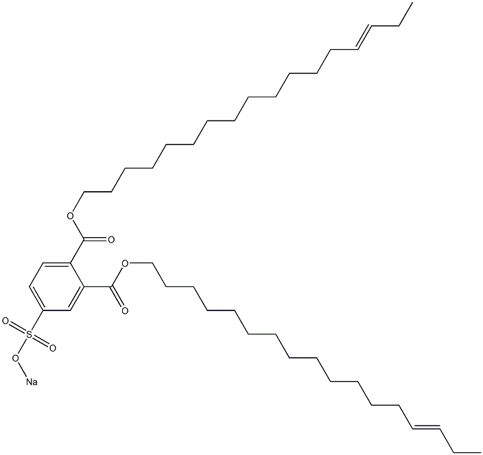 4-(Sodiosulfo)phthalic acid di(14-heptadecenyl) ester