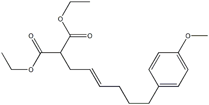 [(E)-6-(4-Methoxyphenyl)-2-hexenyl]malonic acid diethyl ester