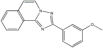2-(3-Methoxyphenyl)[1,2,4]triazolo[5,1-a]isoquinoline