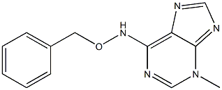 N-Benzyloxy-3-methyl-3H-purin-6-amine Structure
