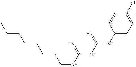 1-(p-Chlorophenyl)-5-octylbiguanide|