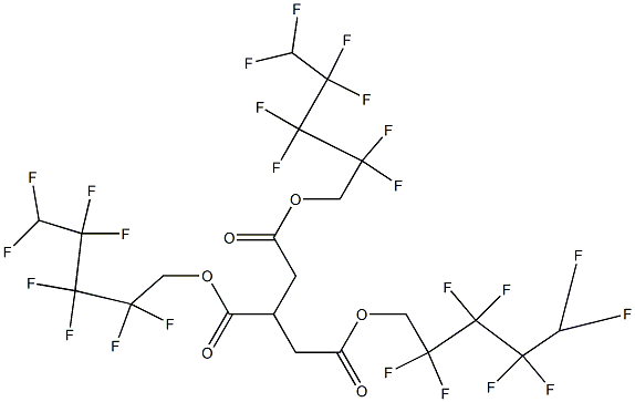 1,2,3-Propanetricarboxylic acid tris(2,2,3,3,4,4,5,5-octafluoropentyl) ester
