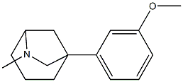 1-(3-Methoxyphenyl)-6-methyl-6-azabicyclo[3.2.1]octane