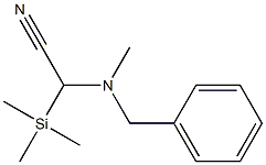 2-(N-Benzyl-N-methylamino)-2-(trimethylsilyl)acetonitrile Structure