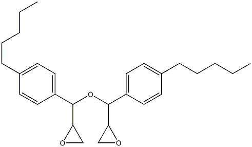 4-ペンチルフェニルグリシジルエーテル 化学構造式