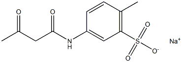 3-(Acetoacetylamino)-6-methylbenzenesulfonic acid sodium salt
