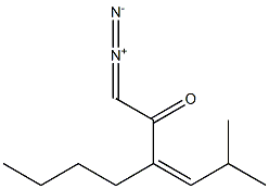 (Z)-1-Diazo-3-butyl-5-methyl-3-hexen-2-one