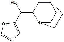 (Quinuclidin-2-yl)(furan-2-yl)methanol Structure