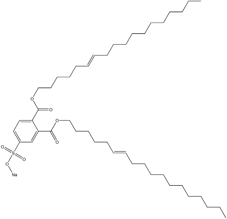 4-(Sodiosulfo)phthalic acid di(6-octadecenyl) ester