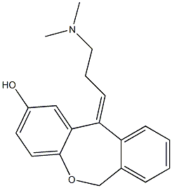 (Z)-11-[3-(Dimethylamino)propylidene]-6,11-dihydrodibenz[b,e]oxepin-2-ol Structure