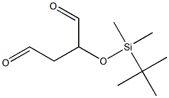 2-[(tert-Butyldimethylsilyl)oxy]butanedial Structure