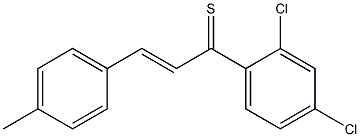 (E)-2',4'-Dichloro-4-methylthiochalcone Structure