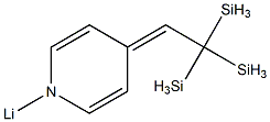 1-Lithio-4-[(trisilylmethyl)methylene]-1,4-dihydropyridine Structure