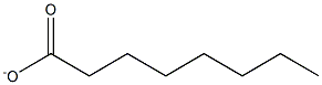 Octanoic acid anion