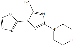 5-Morpholino-2-(thiazol-2-yl)-2H-1,2,4-triazol-3-amine
