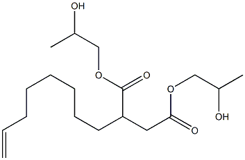 2-(7-Octenyl)succinic acid bis(2-hydroxypropyl) ester