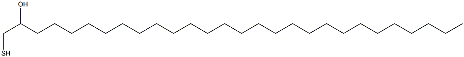 1-Mercapto-2-octacosanol Struktur