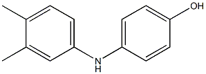 p-(3,4-Dimethylanilino)phenol Struktur