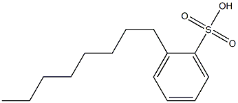 2-Octylbenzenesulfonic acid Struktur
