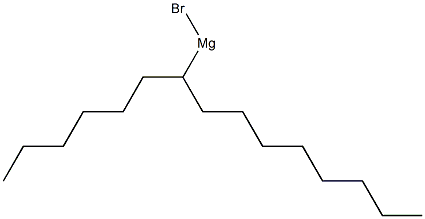 (1-Hexylnonyl)magnesium bromide Structure