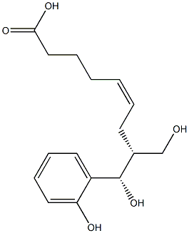 (5Z,8R,9S)-9-Hydroxy-9-(2-hydroxyphenyl)-8-hydroxymethyl-5-nonenoic acid
