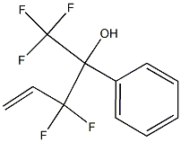 1,1,1,3,3-Pentafluoro-2-phenyl-4-penten-2-ol Struktur