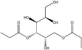 L-Glucitol 4,6-dipropionate Struktur