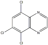 5,6,8-Trichloroquinoxaline Structure