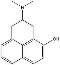 2,3-Dihydro-2-(dimethylamino)-1H-phenalen-4-ol,,结构式