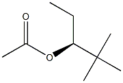 [S,(-)]-2,2-Dimethyl-3-pentanol acetate Structure