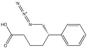 (S)-2-Azido-1-phenylethyl=butanoate Struktur