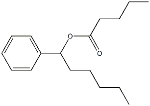 Pentanoic acid 1-phenylhexyl ester