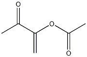 Acetic acid 1-acetylethenyl ester Struktur