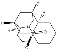 [(7R,7aR,12S,14S,14aS)-Dodecahydro-4-oxo-7,14-methano-4H,6H-dipyrido[1,2-a:1',2'-e][1,5]diazocin]-12-ium-12-olate 结构式