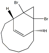 (1S,9S)-10,12-Dibromotricyclo[7.3.2.010,12]tetradec-13-ene 结构式