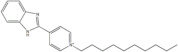 1-Decyl-4-(1H-benzimidazol-2-yl)pyridinium